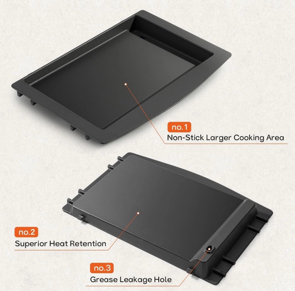 7599 Genesis II Griddle Replacement Cast Iron