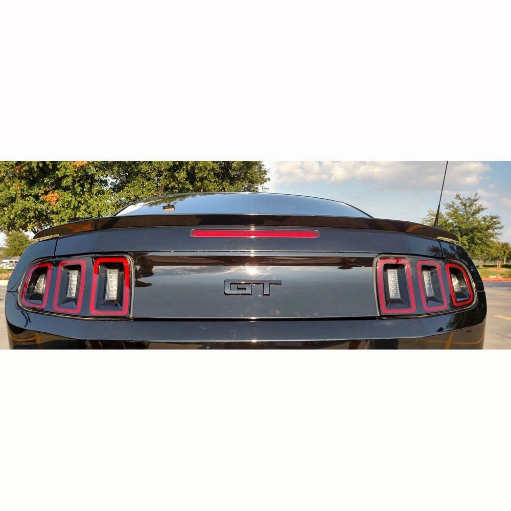 2010-2014 Mustang Smooth Black Decklid Panel Gloss Blackout