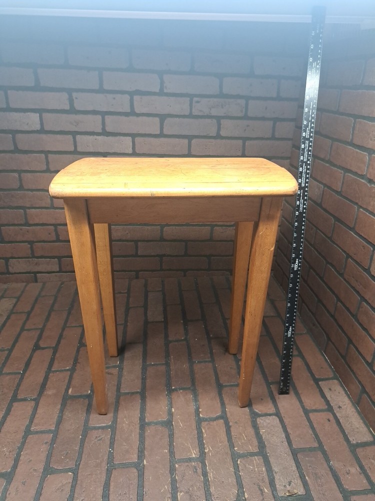 antique Phoenix Chair Company Side Table Missing 1 Screw