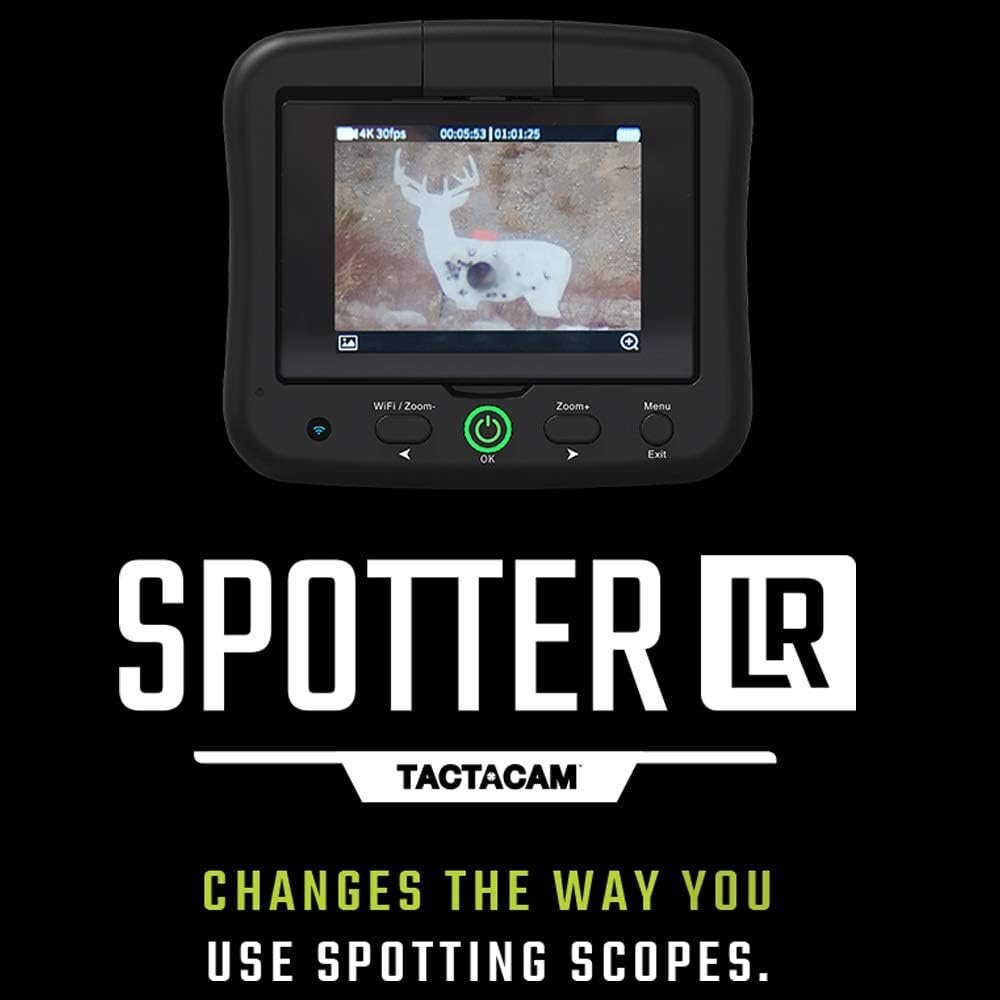 TACTACAM Spotter LR with 4K View and Recording for Spotting Scopes (Spotter LR)