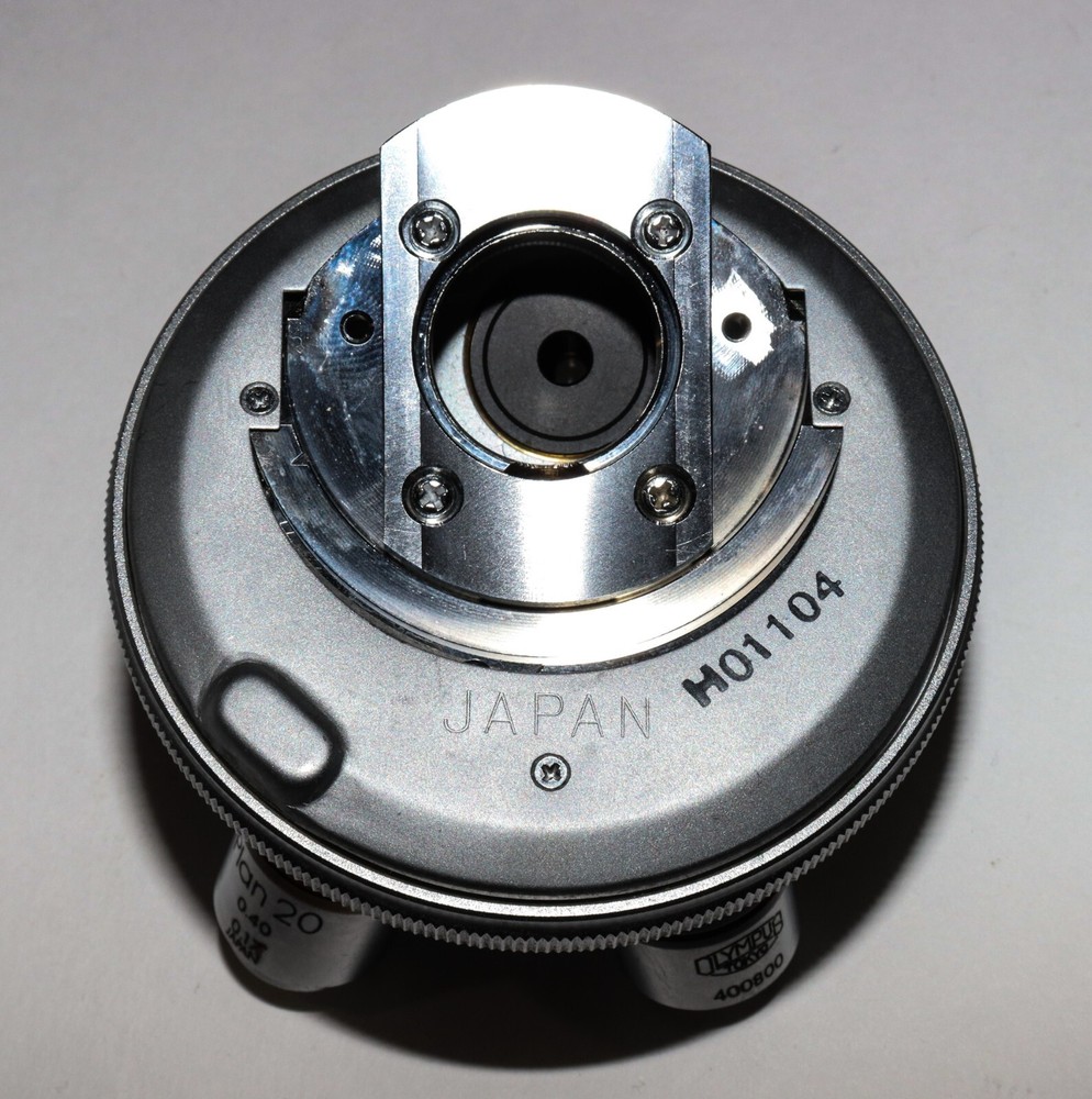 Olympus BH Series Microscope Quintuple Nosepiece & Objectives