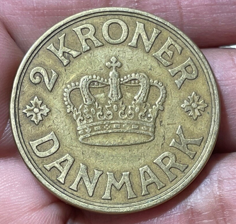 Denmark 2 Coins Lot