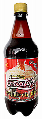 Frostop 813387 Red Birch Soda, 32 oz. - Quantity 15