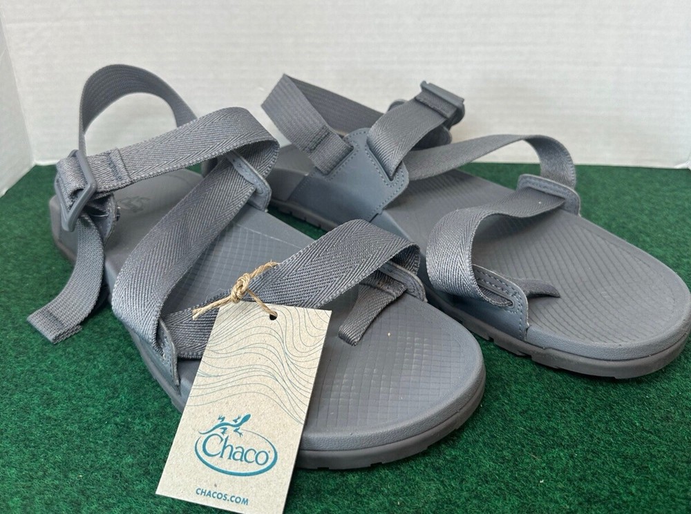 Chaco Lowdown 2 Sandals Gray Adjustable Straps Men's Size 11