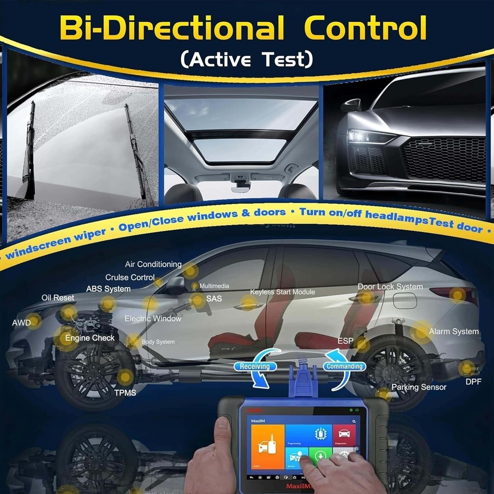 Autel MaxiIM IM508S IMMO KEY PROGRAMMING Auto Diagnostic Tool Full System Scan