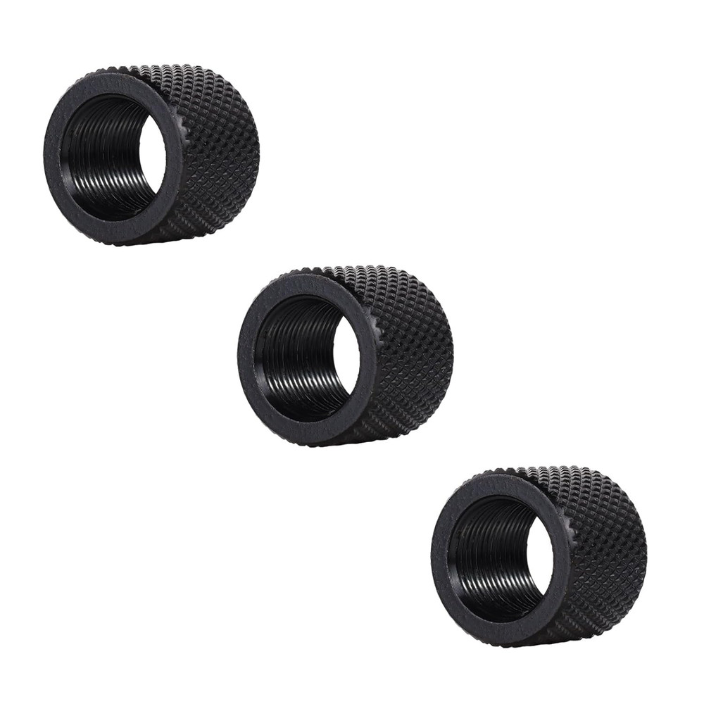 Thread Protector 1/2 x 28 for .22LR .223 & 5.56 (2pack) black