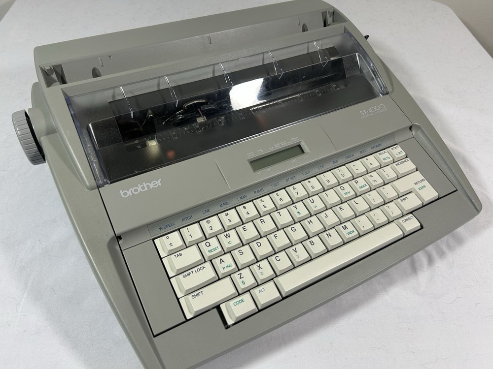 Brother SX-4000 Portable Electronic Typewriter Tested