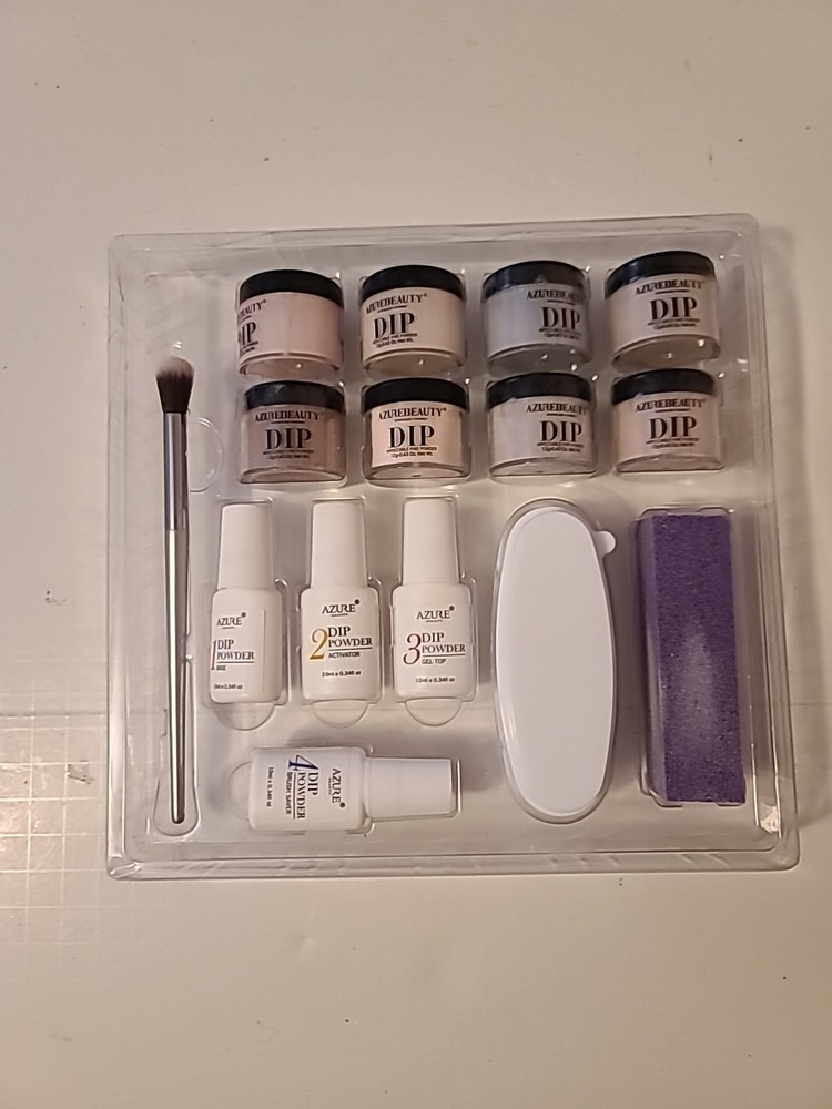 Azure Beauty 15 Piece Dip Powder Kit