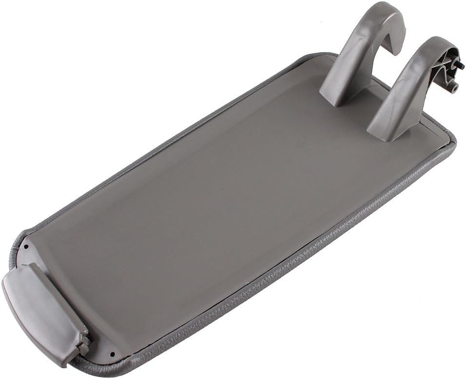 Center Console Armrest Cover for Audi A4 B6 B7 2002-2007 Gray Leather