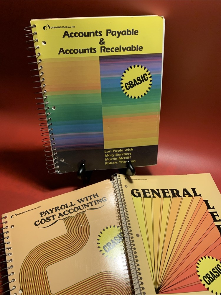CBASIC Accounts Payable & Receivable/Payroll Cost/ General Ledger