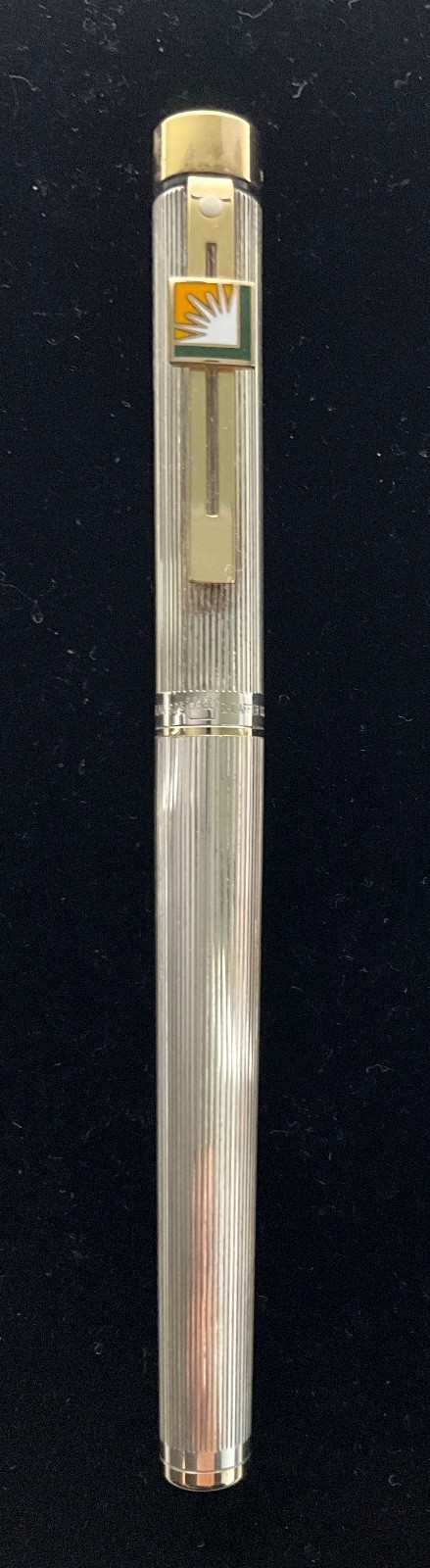 Sheaffer Imperial Sterling Silver Fountain Pen Made in USA - 14K Nib