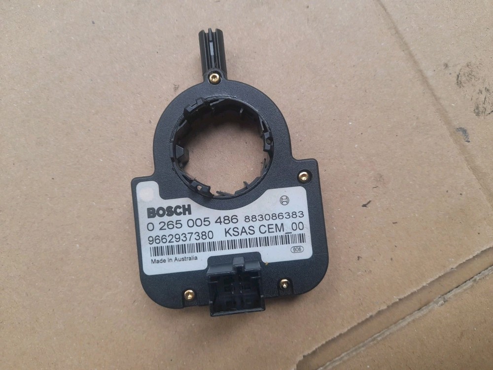 2008 CITROEN C4 STEERING ANGLE SENSOR 9662937380