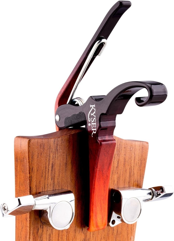 Quick Change Capo for Acoustic Guitar 6 String Sunburst