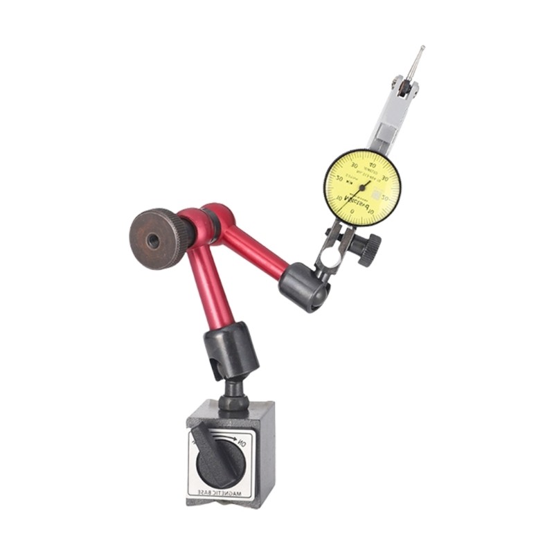 Precise Worktable Stand Base Dials Gauges For Flexible Positioning Arm