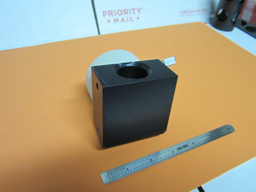 MICROSCOPE PART OLYMPUS JAPAN MIRROR BEAM SPLITTER OPTICS BIN#C2