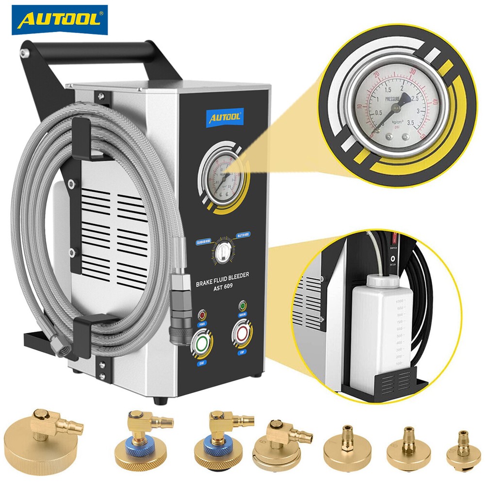 Automatic Brake Fluid Exchange Machine Auto Master Cylinder Brake Bleeder Kit