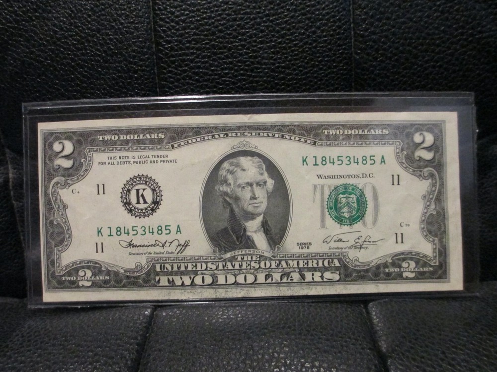 $5 & $2 NOTES 1950A AND 1976 BOTH WITH CUTTING ERRORS