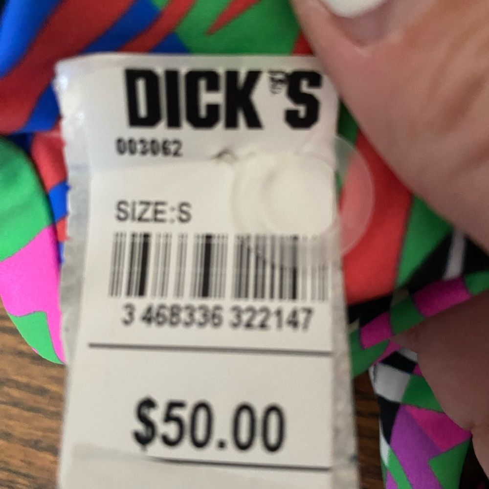 NWT Arena Reversible Triangle Bikini Top Size Small