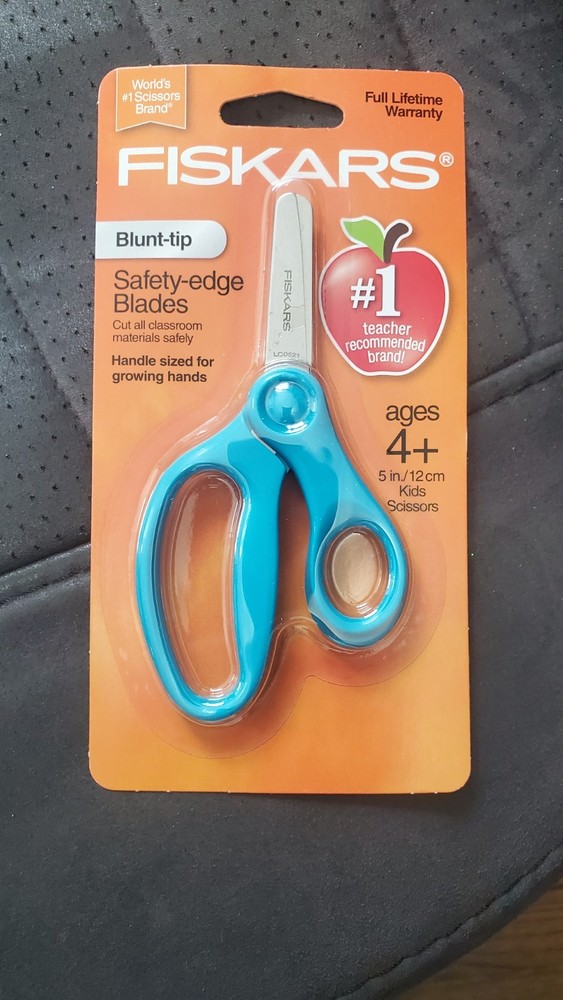 fiskars scissors 5 inch Safety-edge Blades Blunt Tip