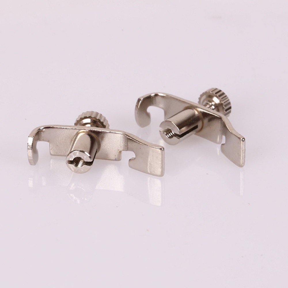 4pcs Professional Erhu String Adjusters Durable Erhu Adjustment Tools (Silver)