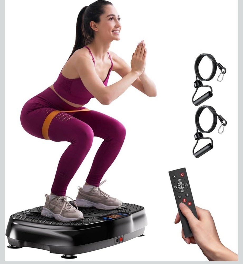 Vibration Plate Exercise Machine:  Vibrating Plates for Weight Loss and Lymphati