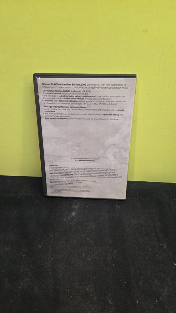 Microsoft Office 2003 Standard Edition_Full Version