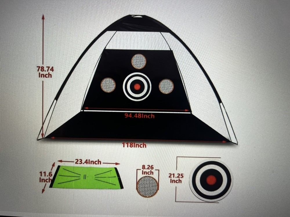 Yolove Complete Golf Practice Net Set