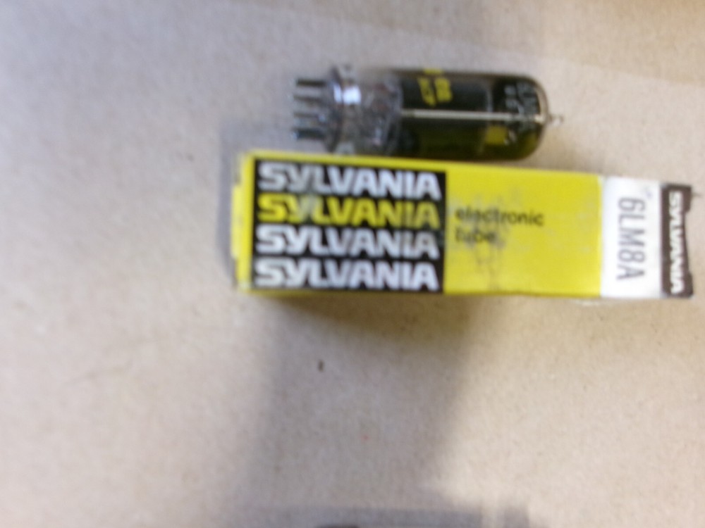 OEM VINTAGE ELECTRONIC TUBE SYLVANIA 6LM8A