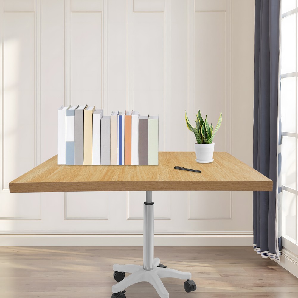 Plywood Tabletop, Rectangular Countertop, Adjustable Countertop 75*90*3.5cm