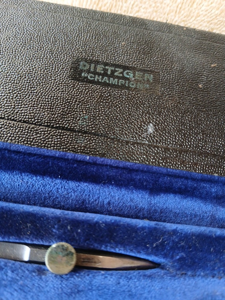 Dietzgen Champion vintage drafting tool set