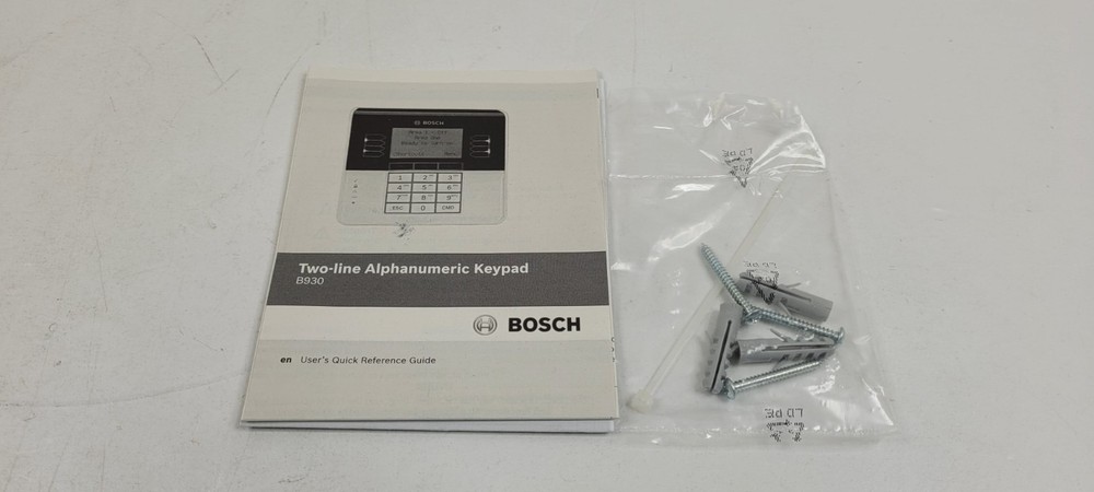 Bosch B930 Security Text Keypad with Soft Keys NEW