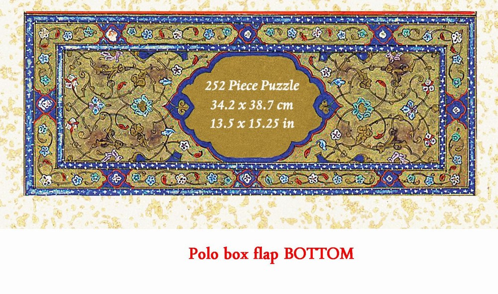 Persian Jigsaw Puzzle "Polo"