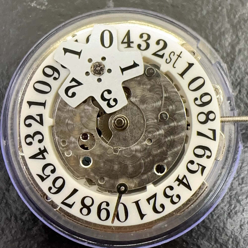 China Made Silver 2240 Automatic Mechanical Movement 2 Hands Small Second Single