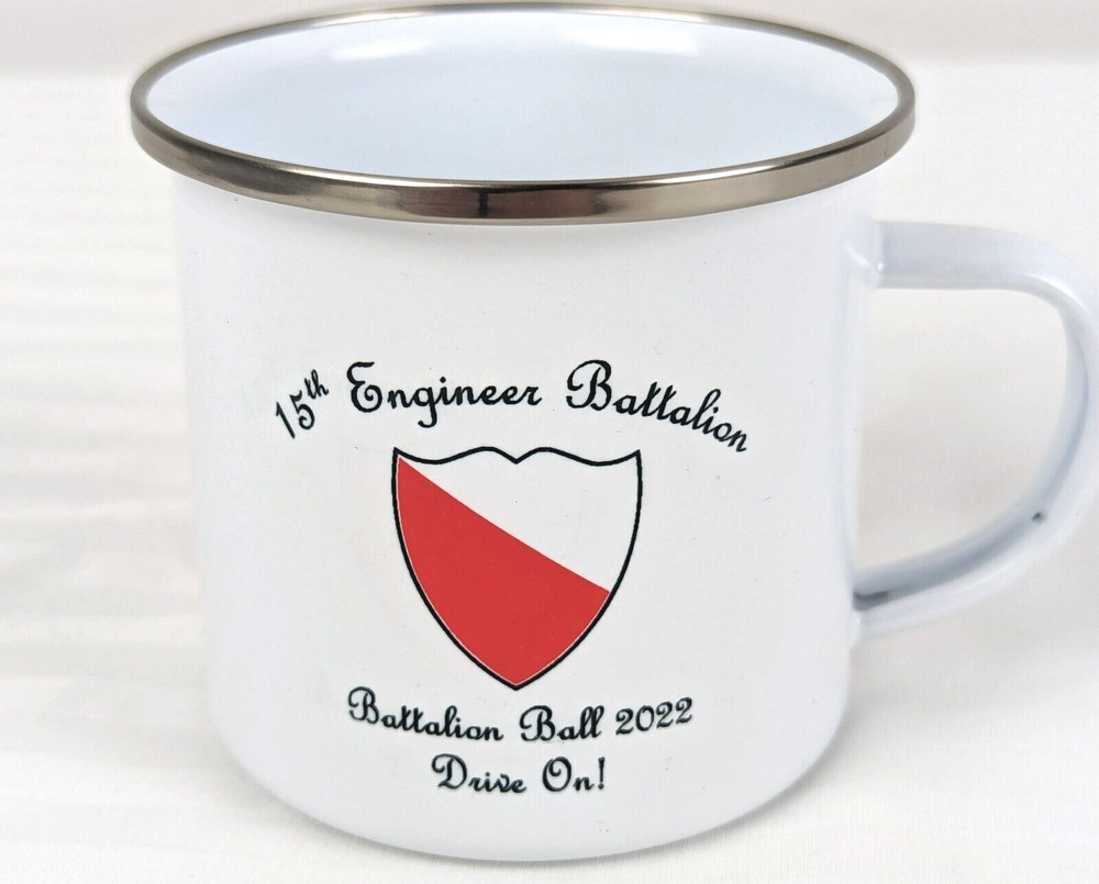 Army  15th Engineer Battalion 2022 Ball Coffee Mug Germany Unit