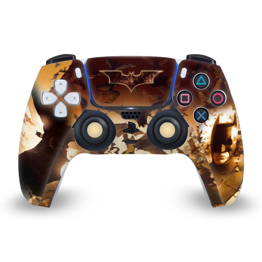 BATMAN BEGINS GRAPHICS VINYL SKIN PS5 SLIM DIGITAL EDITION CONSOLE & CONTROLLER