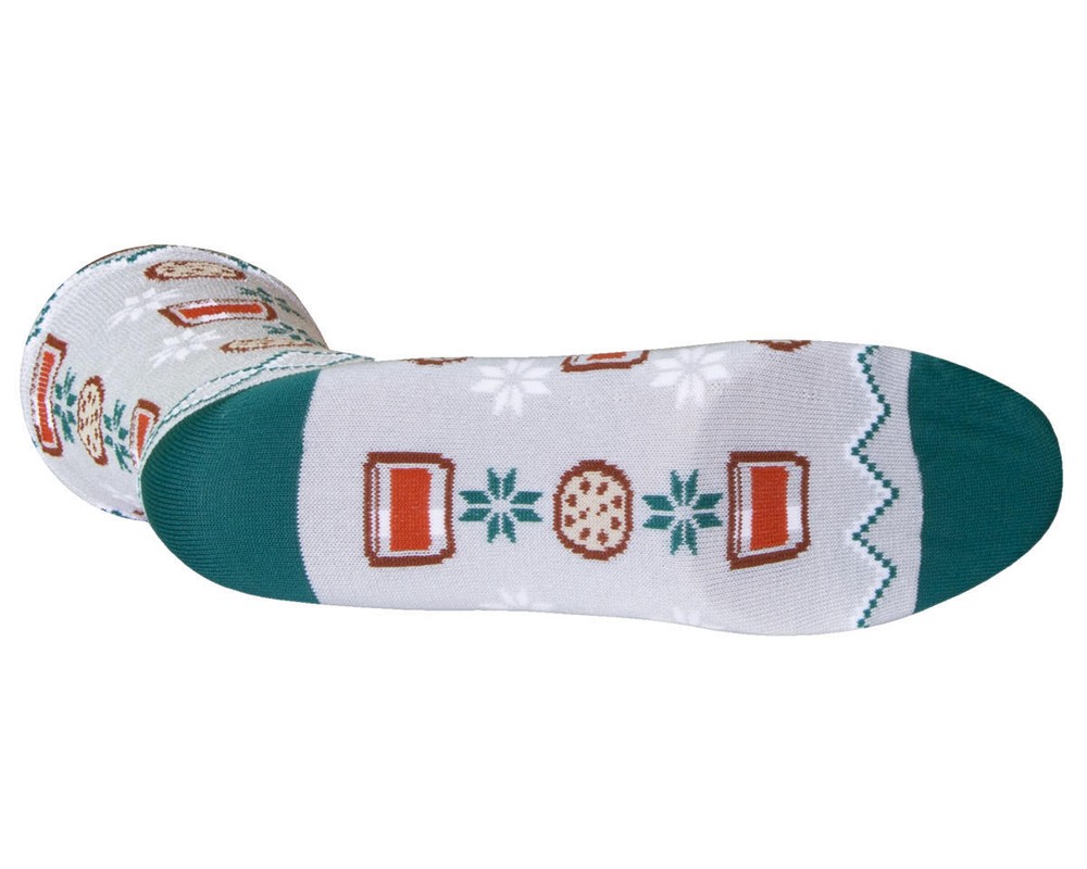 Sockguy 6" Socks (Santa Snacks)