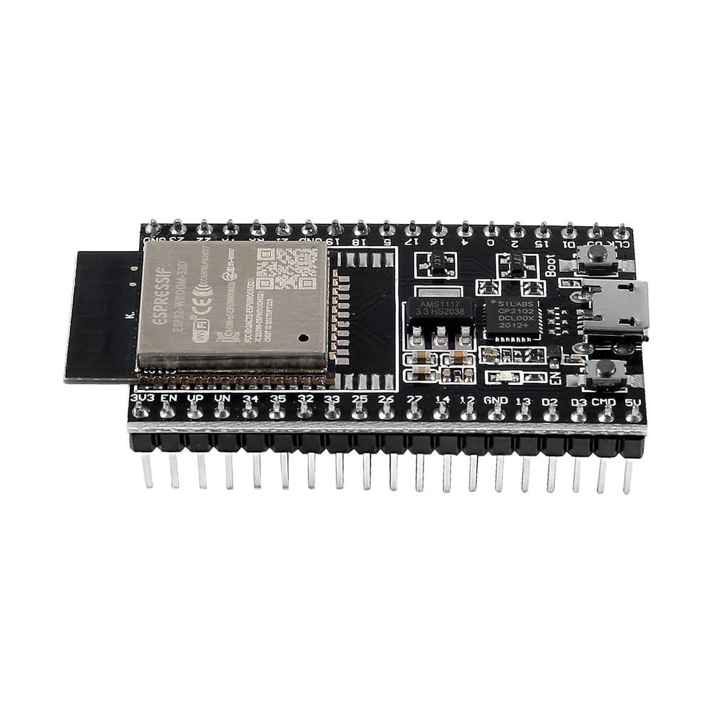 QCCAN 3Pcs ESP32-DevKitC core Board ESP32 Development Board ESP32-32D Wireles...