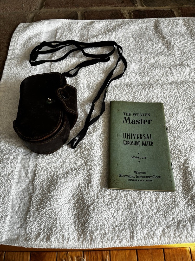 Weston Master Universal Exposure Light Meter #715