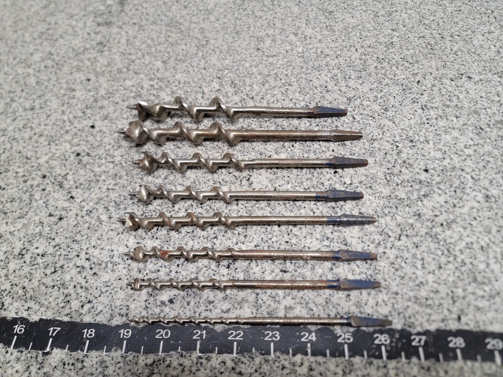 Vintage Craftsman 8-pc Auger Bit Set