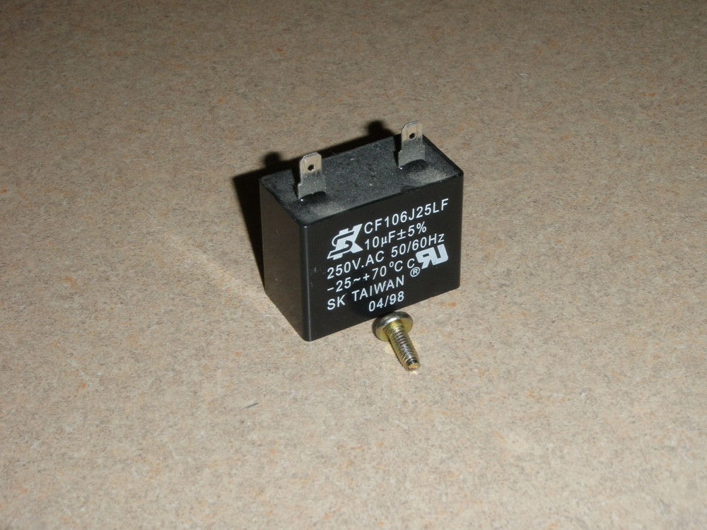 10uF Run Capacitor for Breadman Bread Machine Model TR-700C