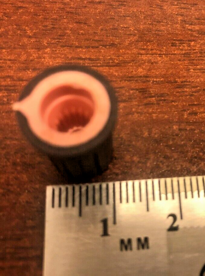 Peavey Mixer / Amplifier Knobs Orange/Pink x 4