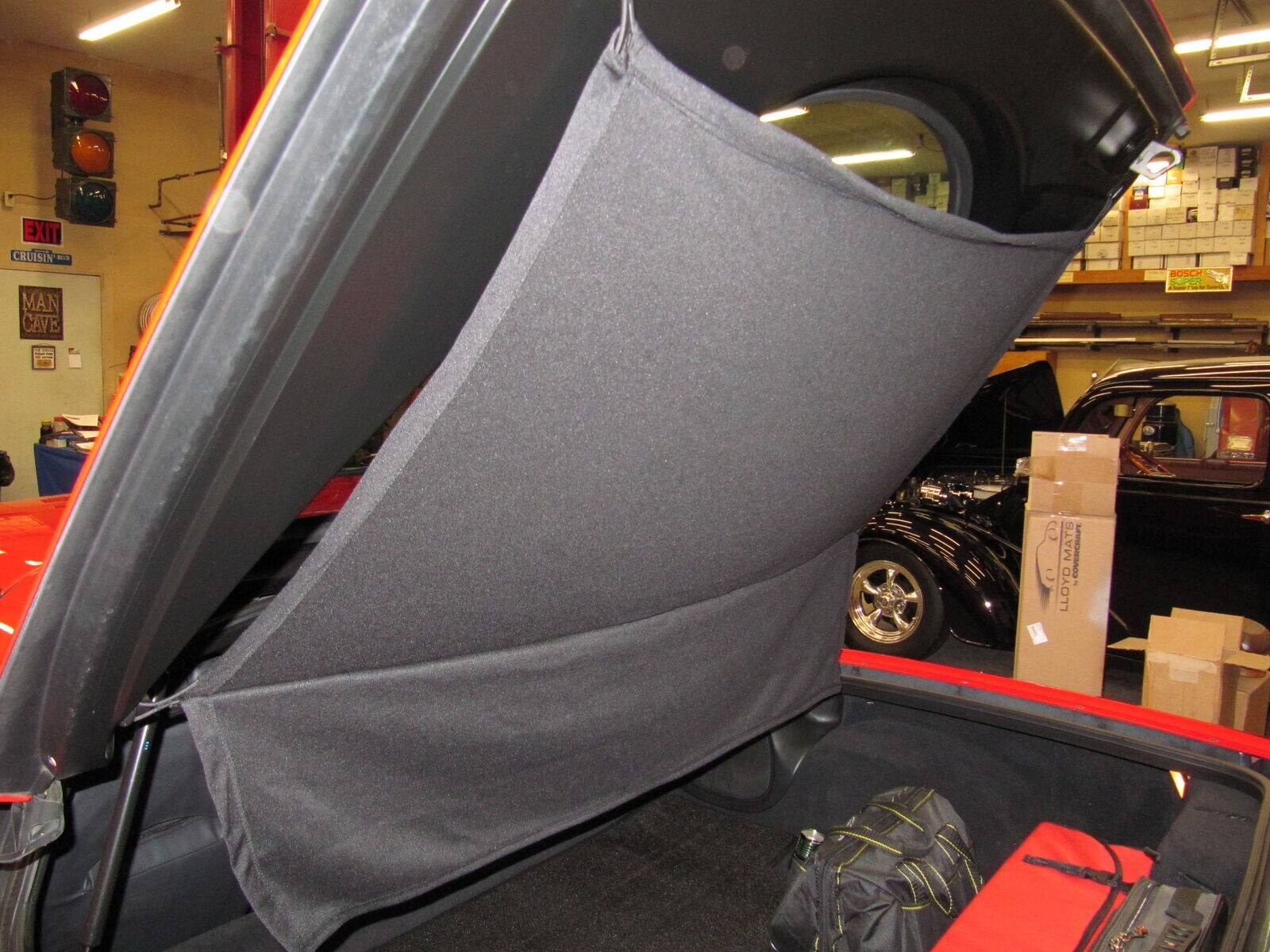 Rear Trunk Security Cargo Shade Cover for Chevrolet CORVETTE C5 1997-2004 New