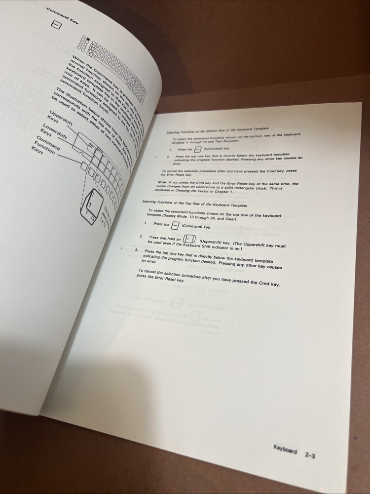 IBM 5291 Display Station Operator’s User’s Guide Manual Vintage Computer Library