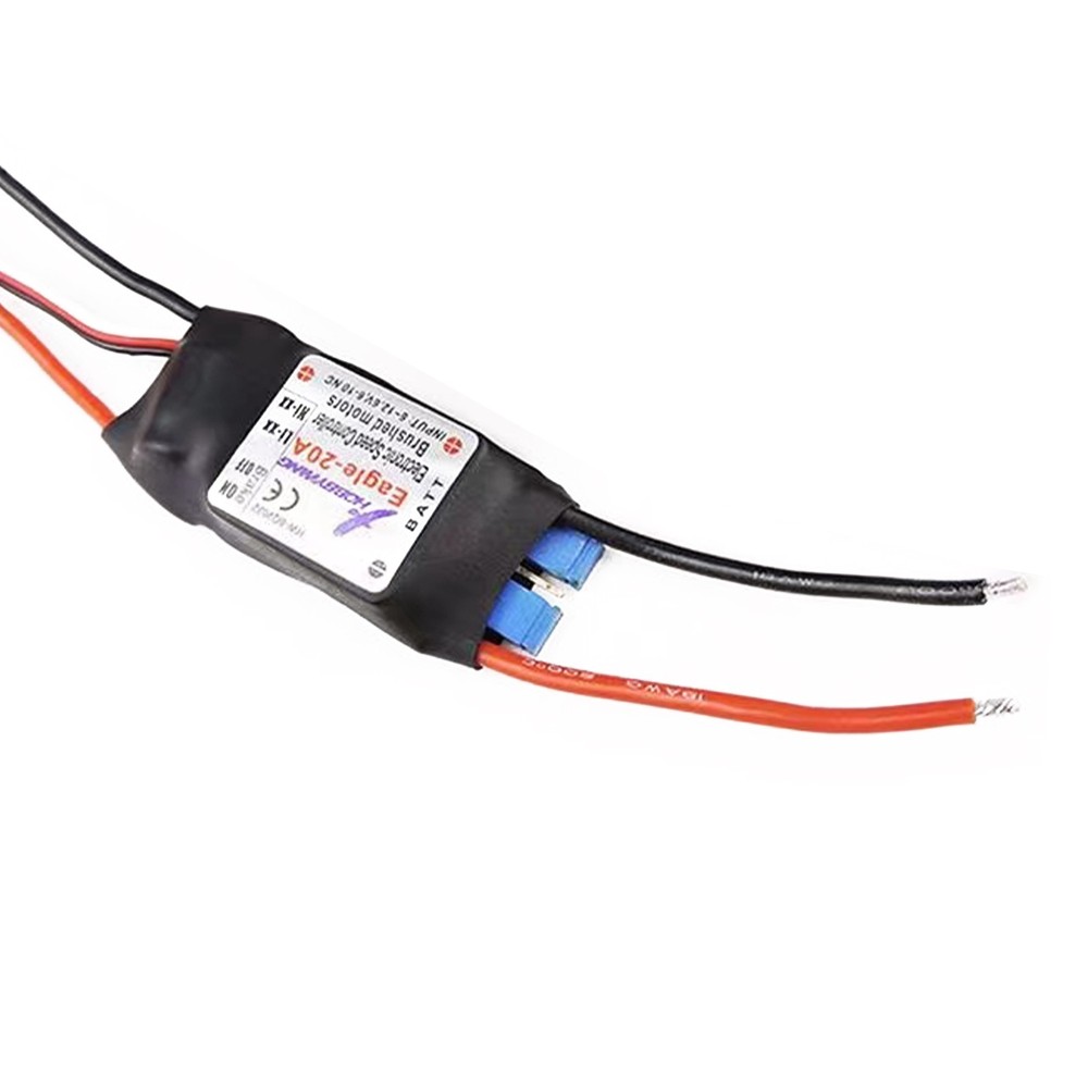 20A RC Airplane Plane Speed Controller ESC Brushed Motor For Hobbywing Eagle