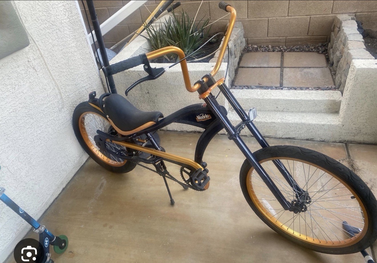 Modelo Chopper Lowrider NIB Rare! Unassembled 240/440 Gold Rims 2021 +Rim Lights