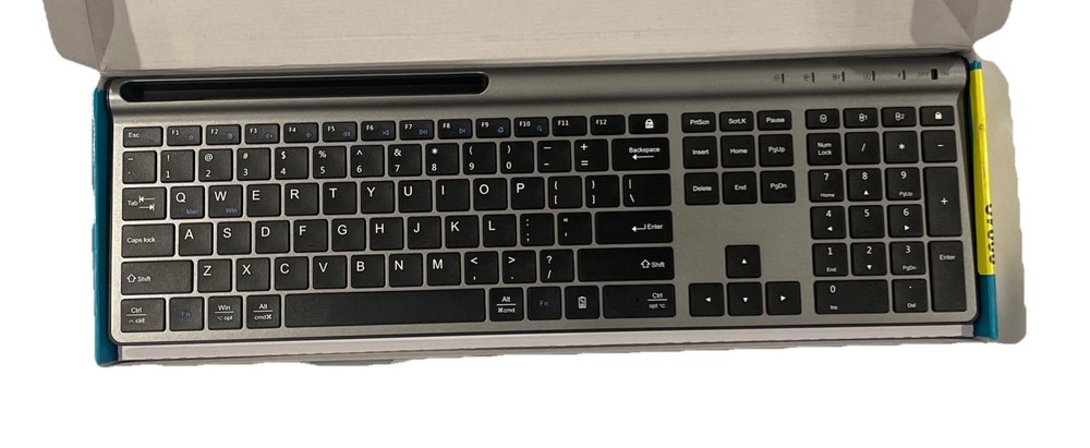 Samsers Wireless Keyboard Mouse Combo Bluetooth 5.0 Rechargeable Silent