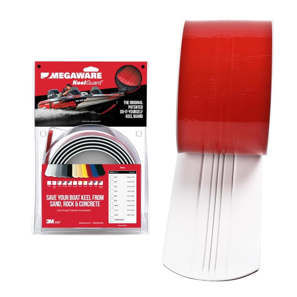 KEELGUARD   BOW PROTECTOR  WHITE  10'
