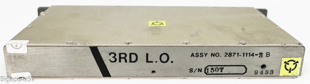 Cubic R-2412U VHF/UHF Receiver 3rd L.O. Module Replacement 2871-1114