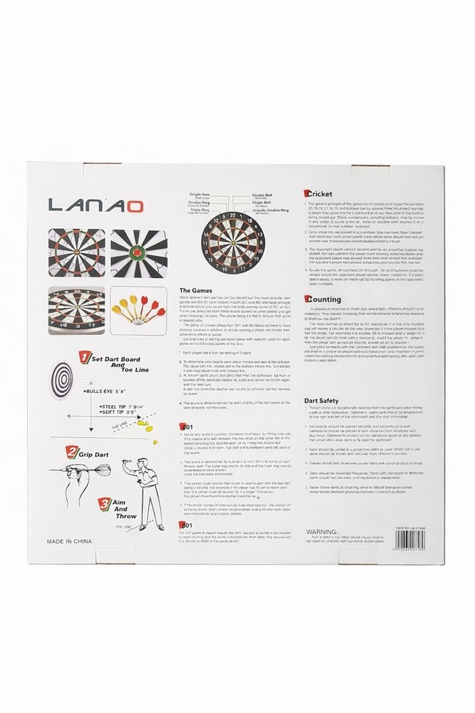 Dart Board Game 6 Darts
