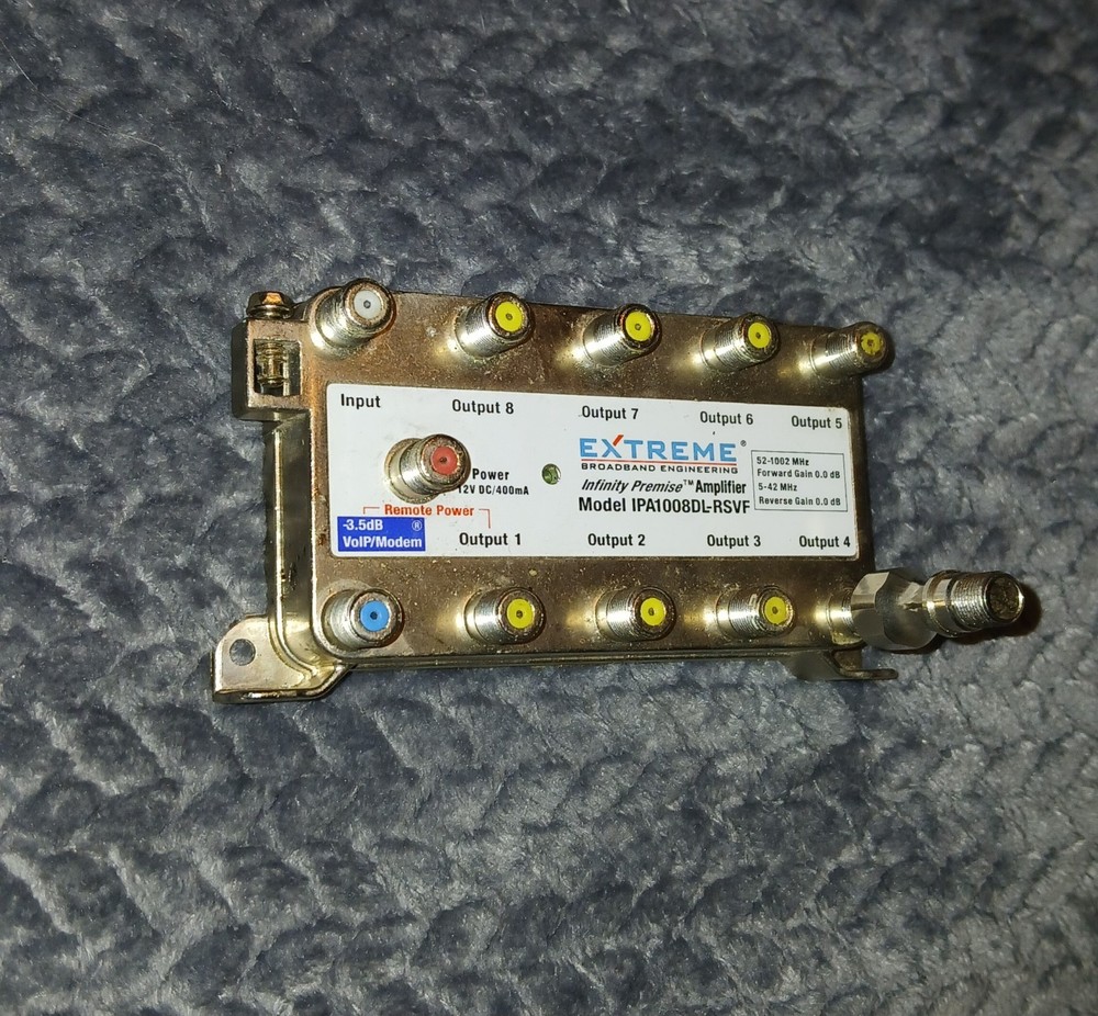 Extreme Broadband Engineering IPSP Amplifier Model IPA1008DL-RSVF